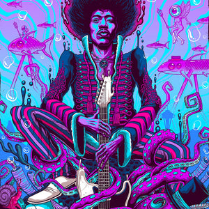 JIM MAZZA’S JIMI HENDRIX UNDER THE SEA  ON SALE INFO